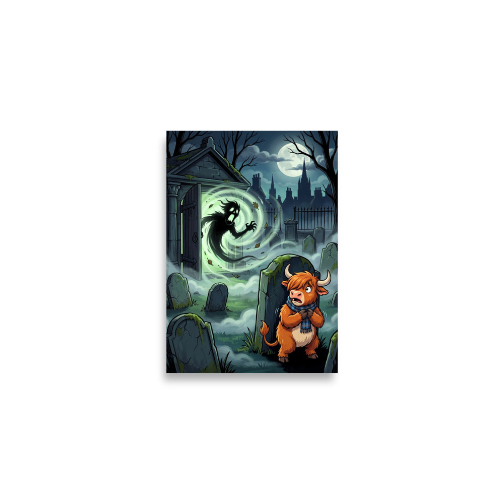 THE MACKENZIE POLTERGEIST Art Print | A2 | Scottish folklore wall art