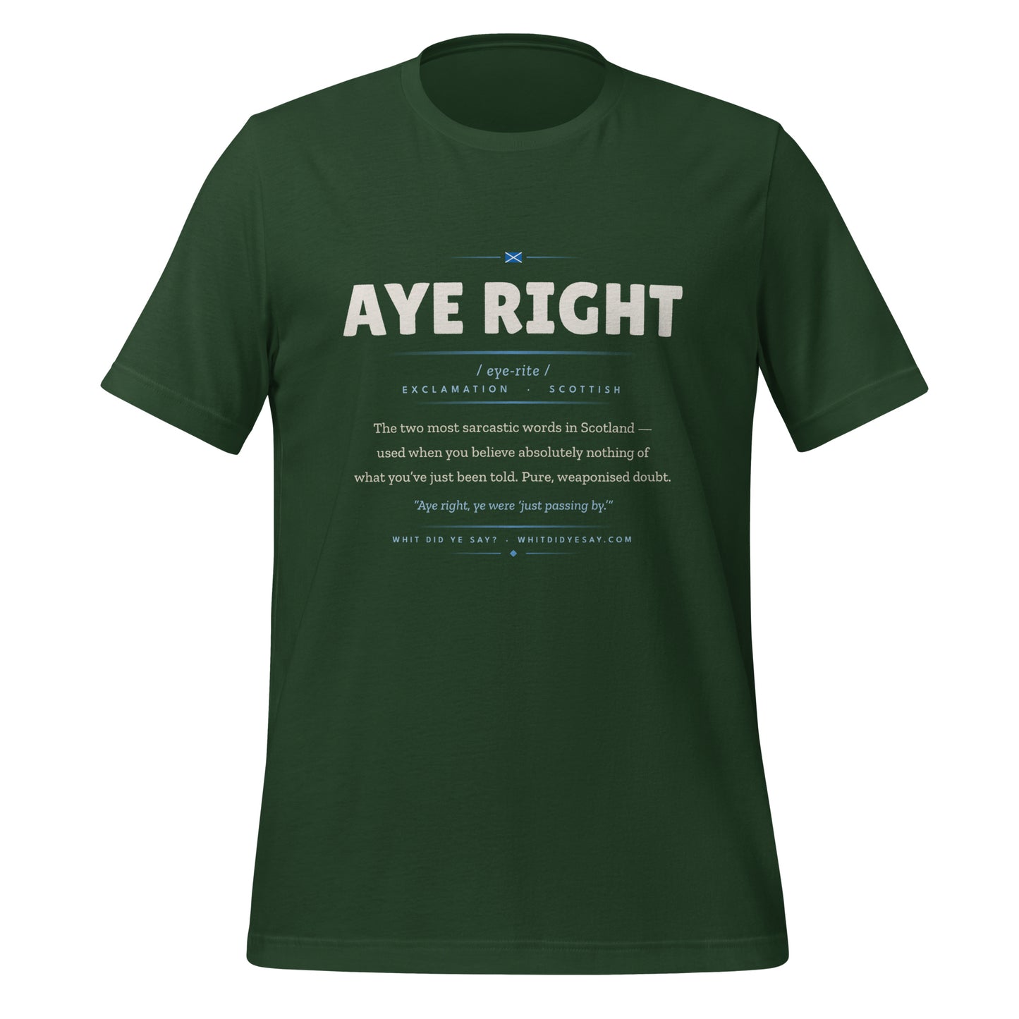 AYE RIGHT | Forest | Ghost 3