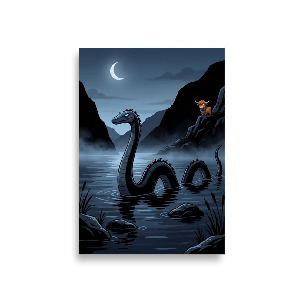MORAG Art Print | A1 | Scottish folklore wall art