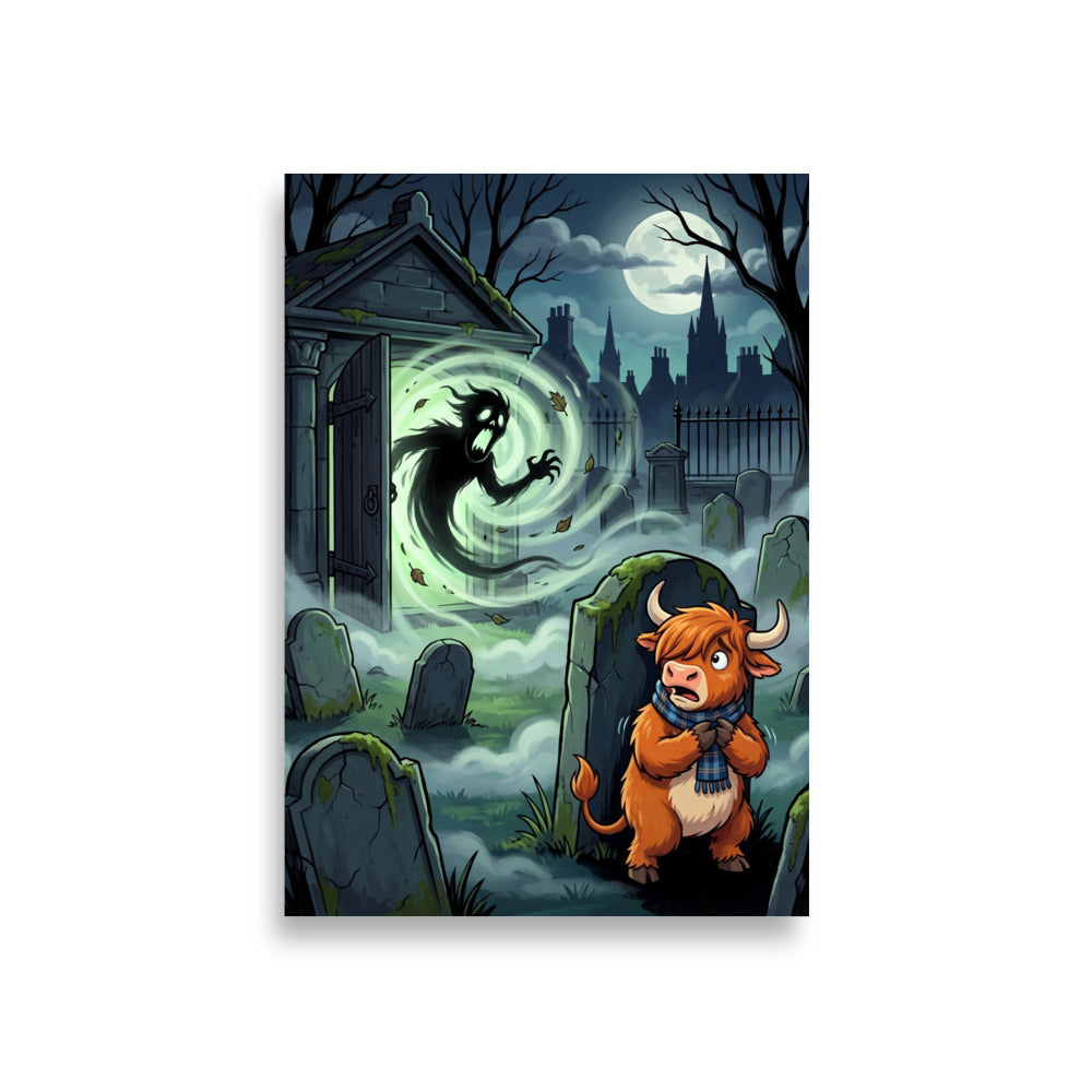 THE MACKENZIE POLTERGEIST Art Print | A1 | Scottish folklore wall art