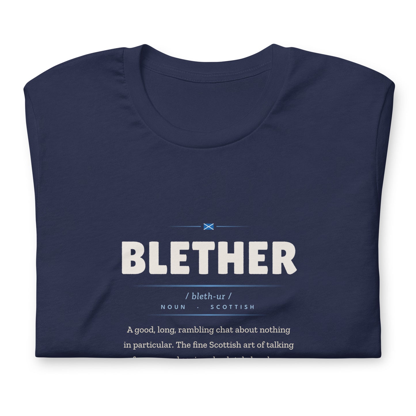 BLETHER | Navy | Folded