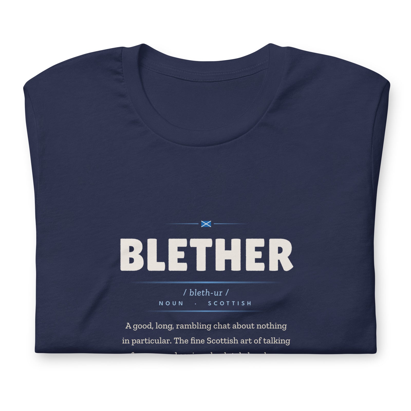 BLETHER | Navy | Folded