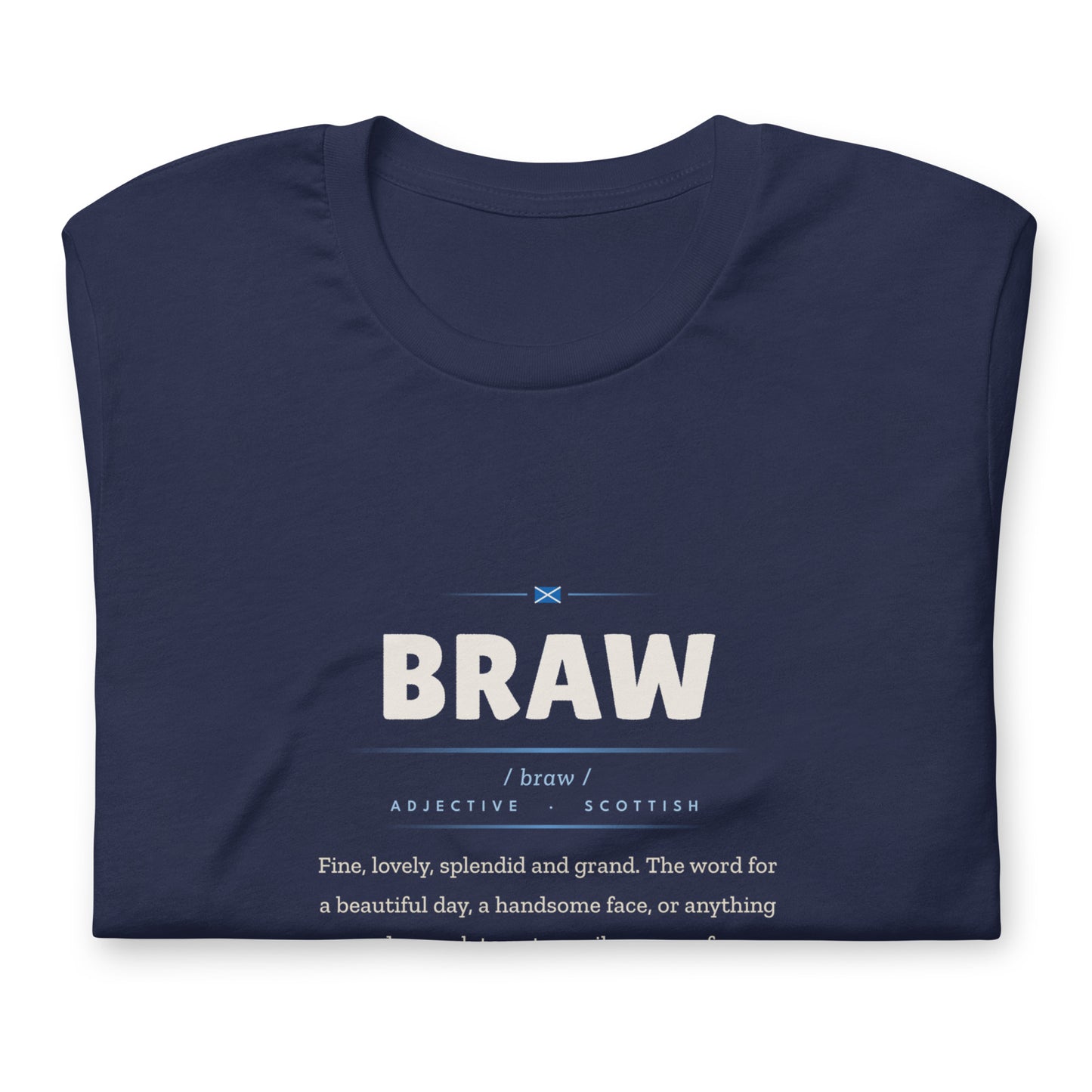 BRAW | Navy | Folded