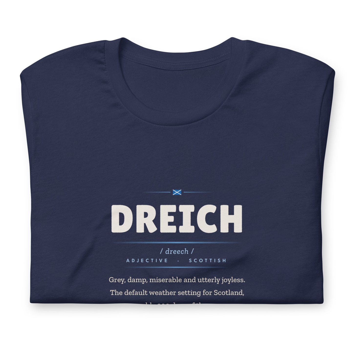 DREICH | Navy | Folded