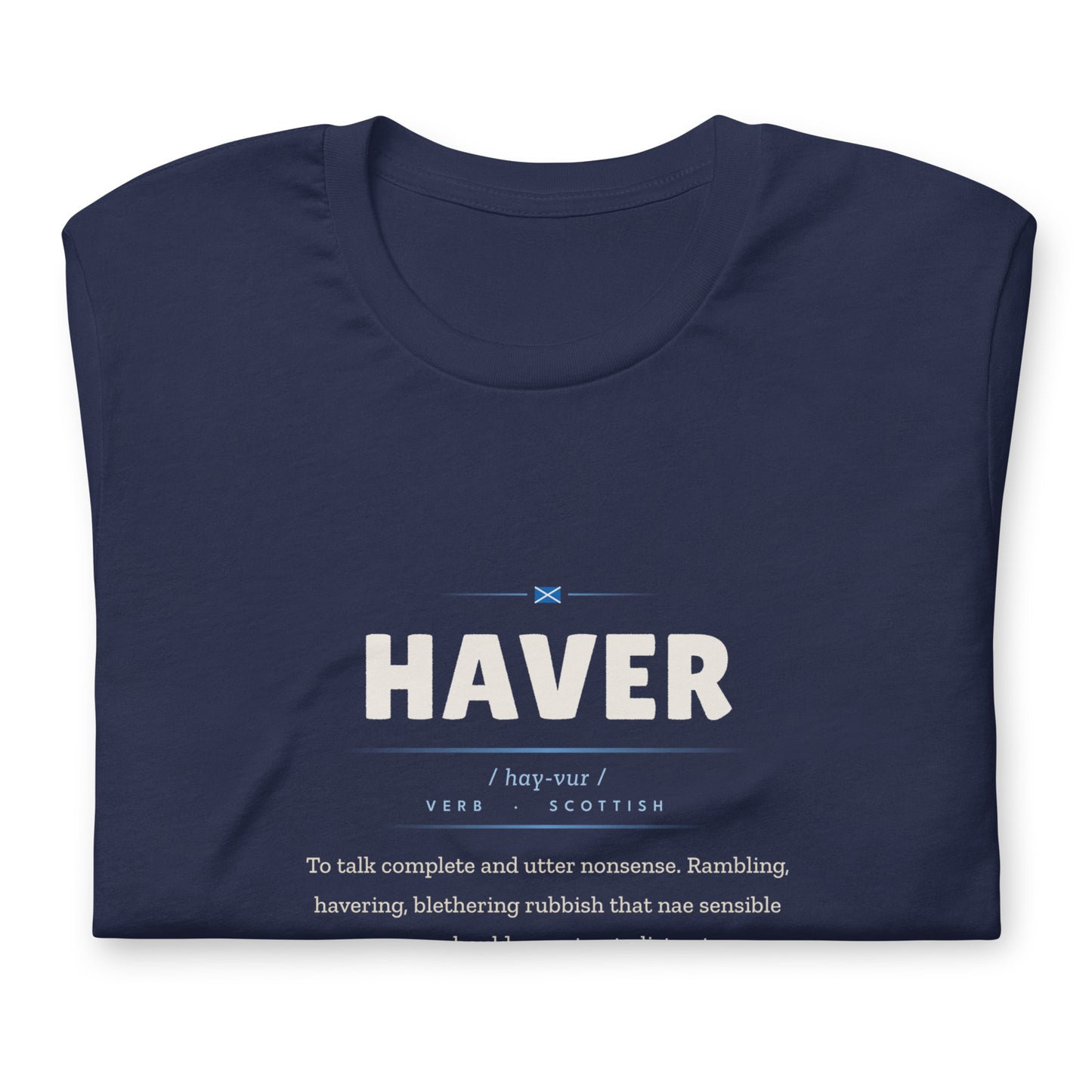 HAVER | Navy | Folded