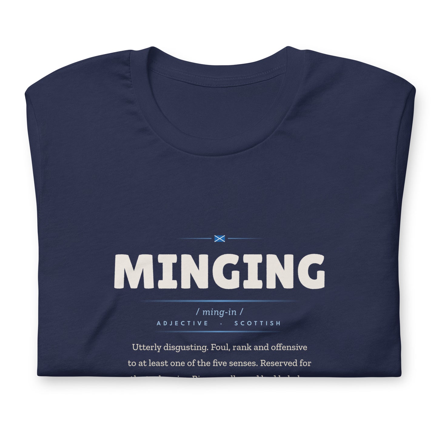 MINGING | Navy | Folded
