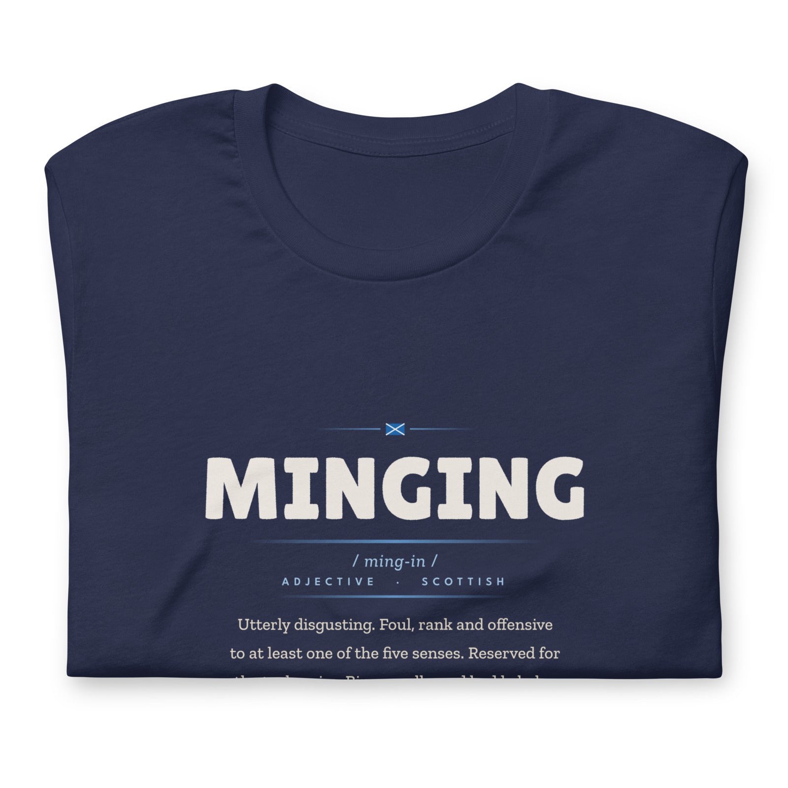 MINGING | Navy | Folded