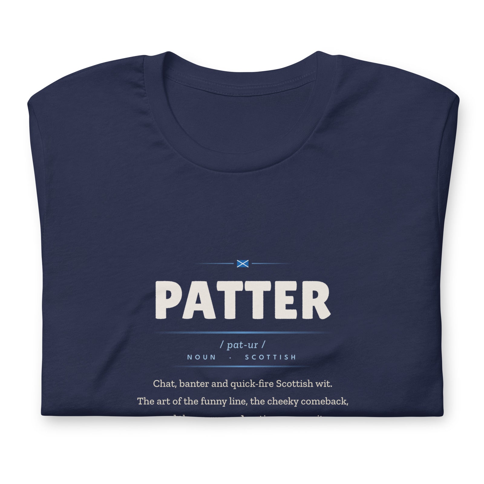 PATTER | Navy | Folded
