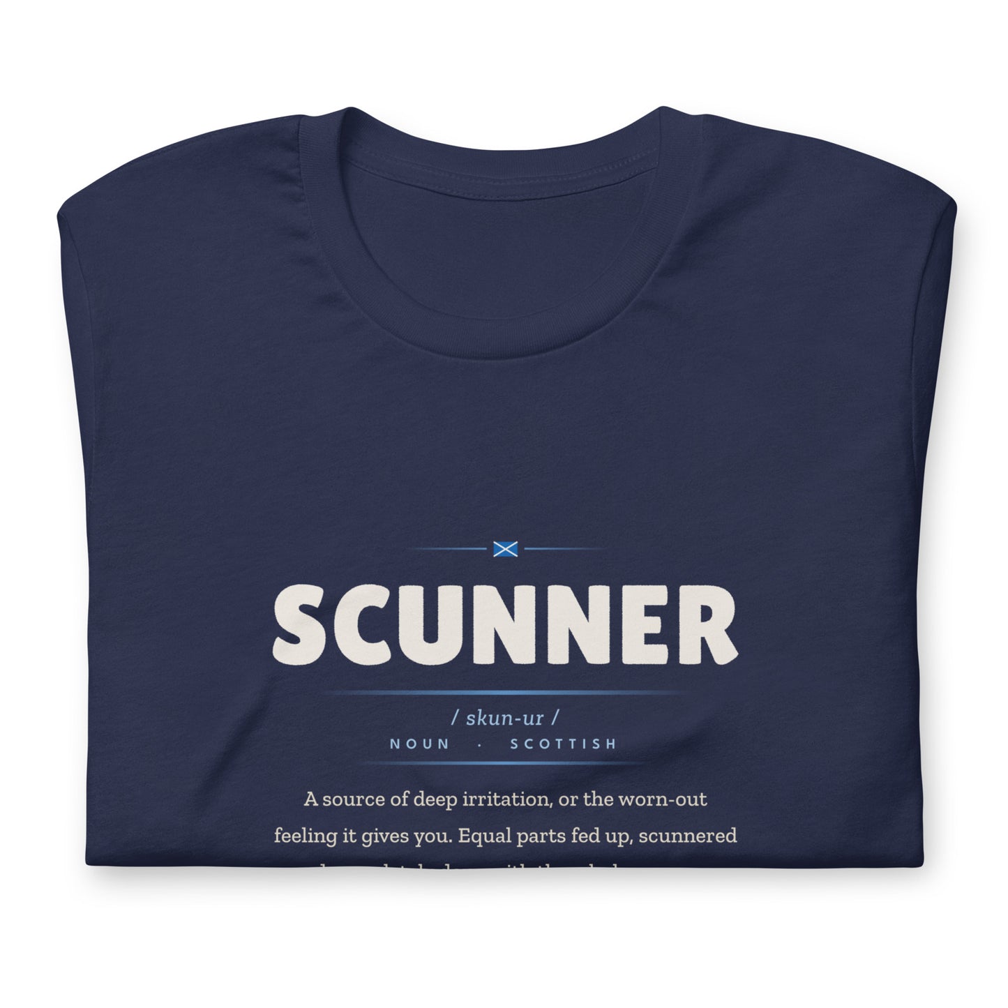 SCUNNER | Navy | Folded