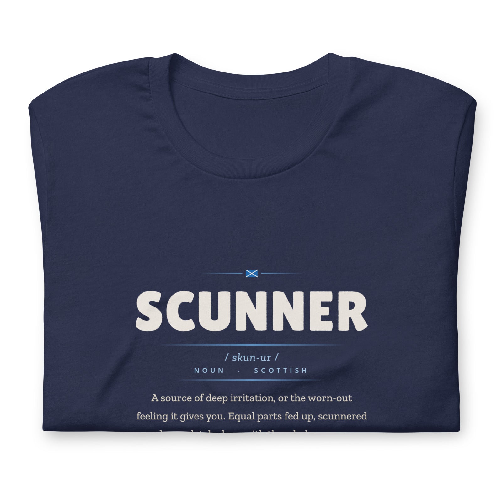 SCUNNER | Navy | Folded