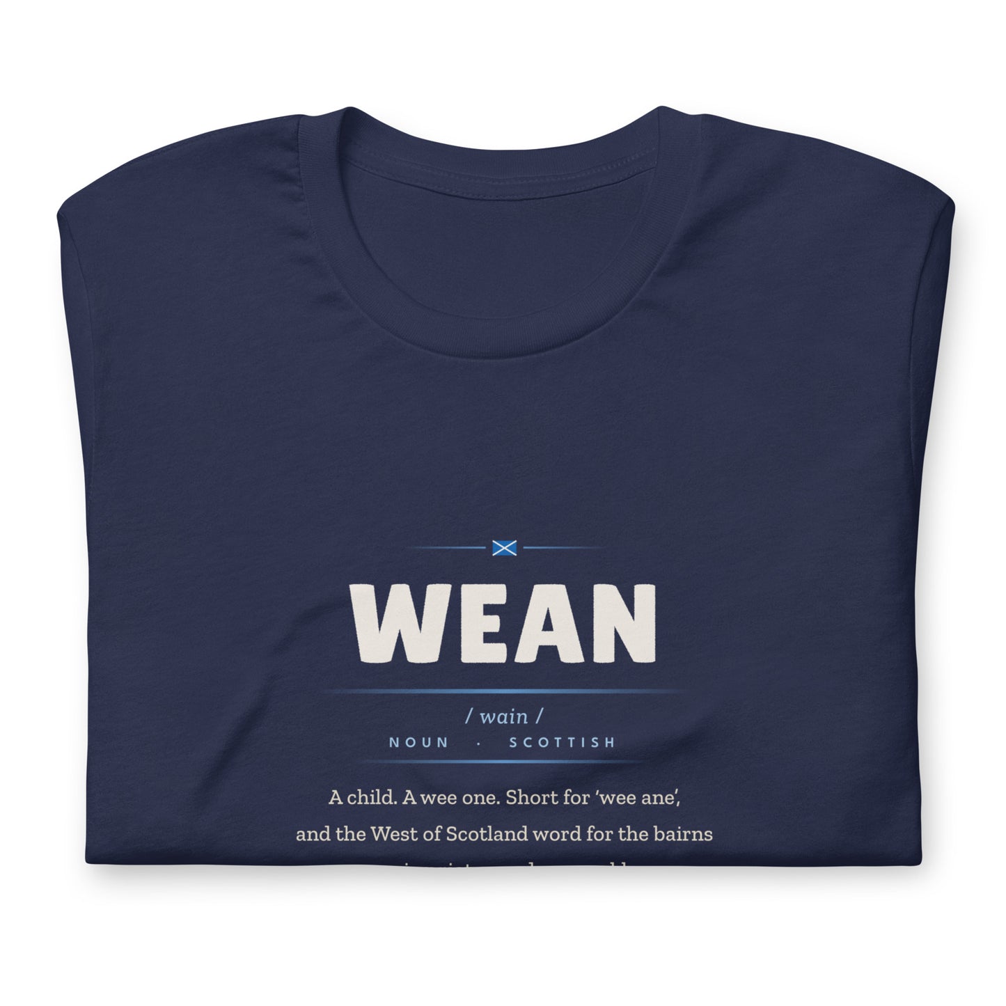 WEAN | Navy | Folded