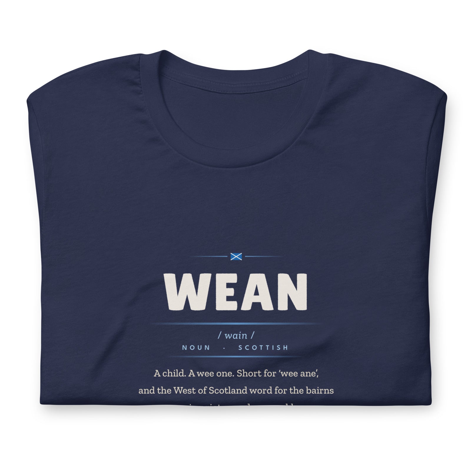 WEAN | Navy | Folded