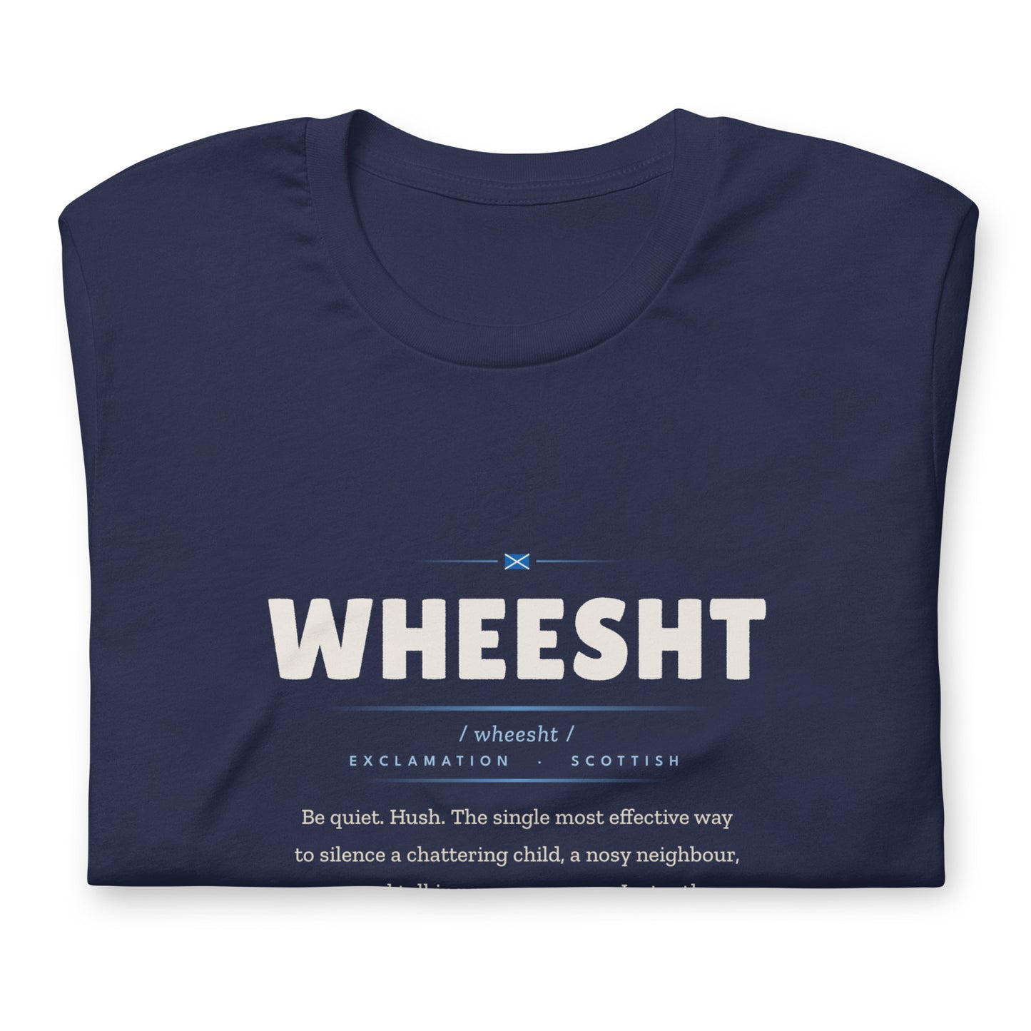WHEESHT | Navy | Folded