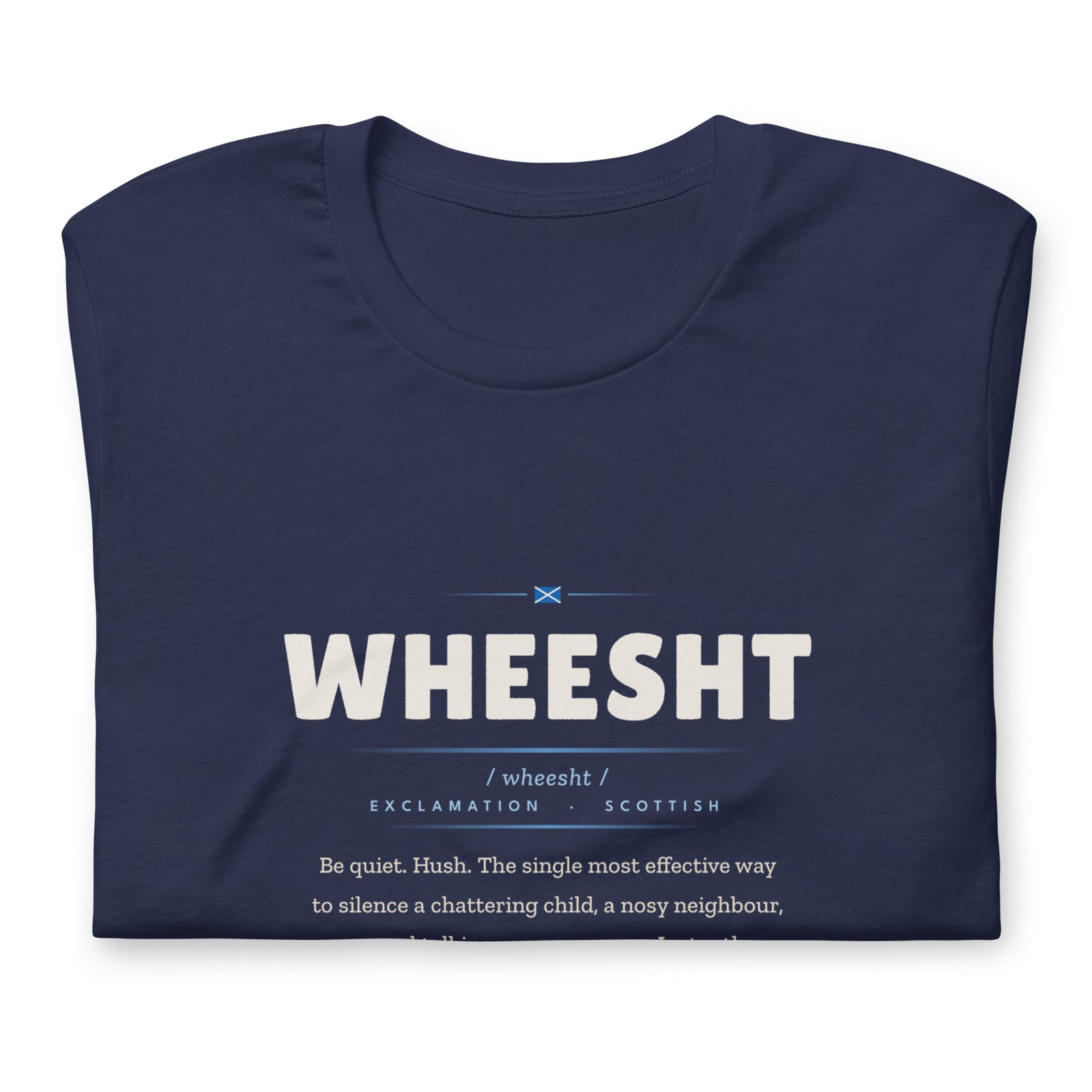 WHEESHT | Navy | Folded