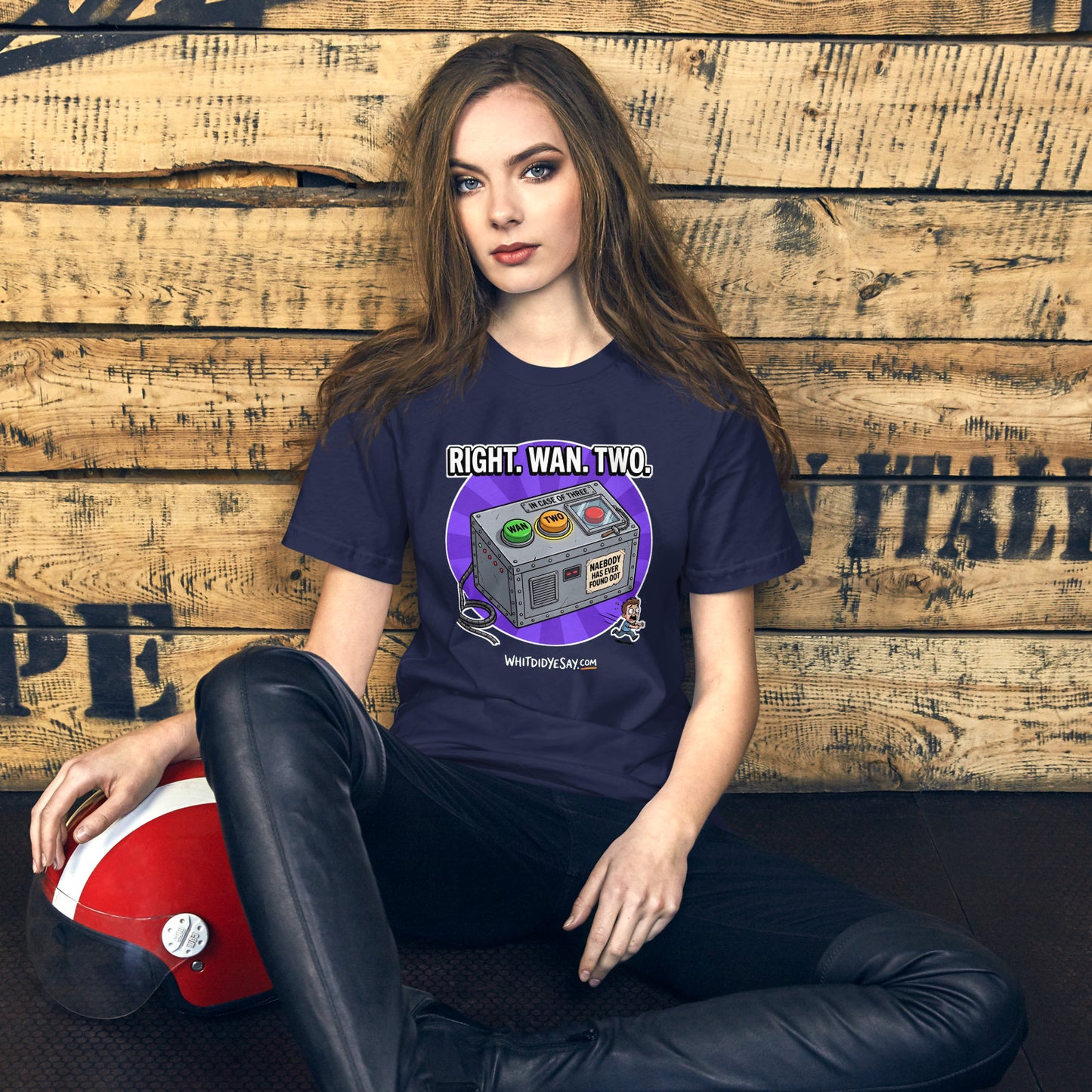 Right. Wan. Two. The Maw Tee | Navy | Women's Lifestyle 3