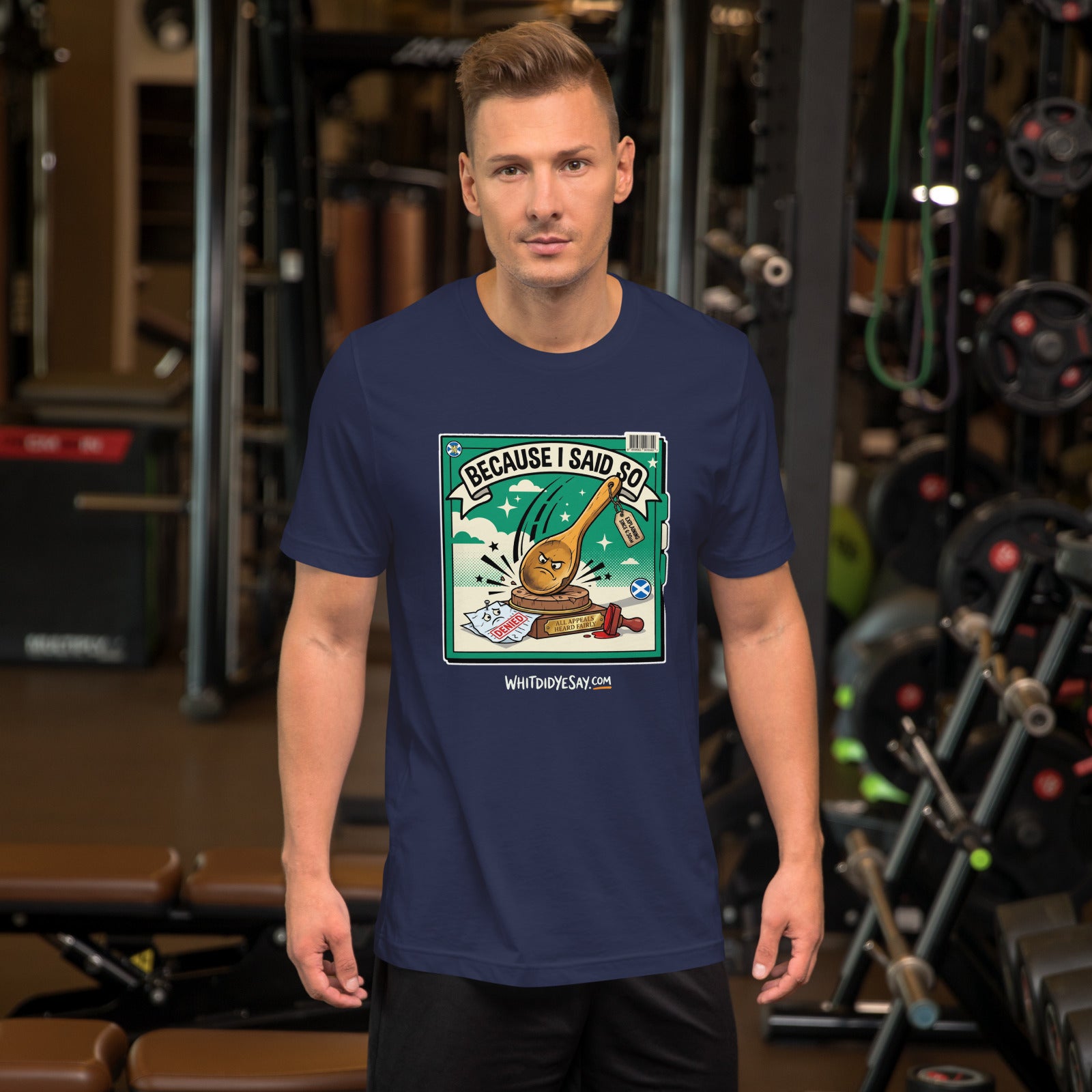 Because I Said So The Maw Tee | Navy | Men's Lifestyle
