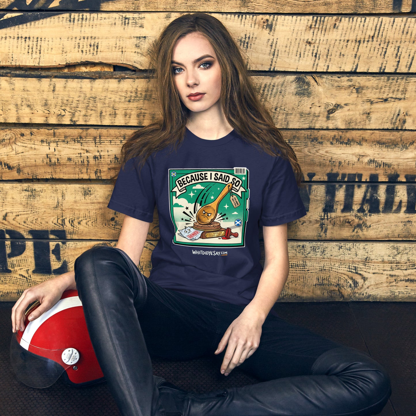 Because I Said So The Maw Tee | Navy | Women's Lifestyle 3