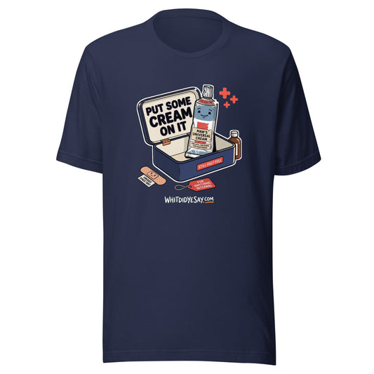 Put Some Cream on It The Maw Tee | Navy | Ghost
