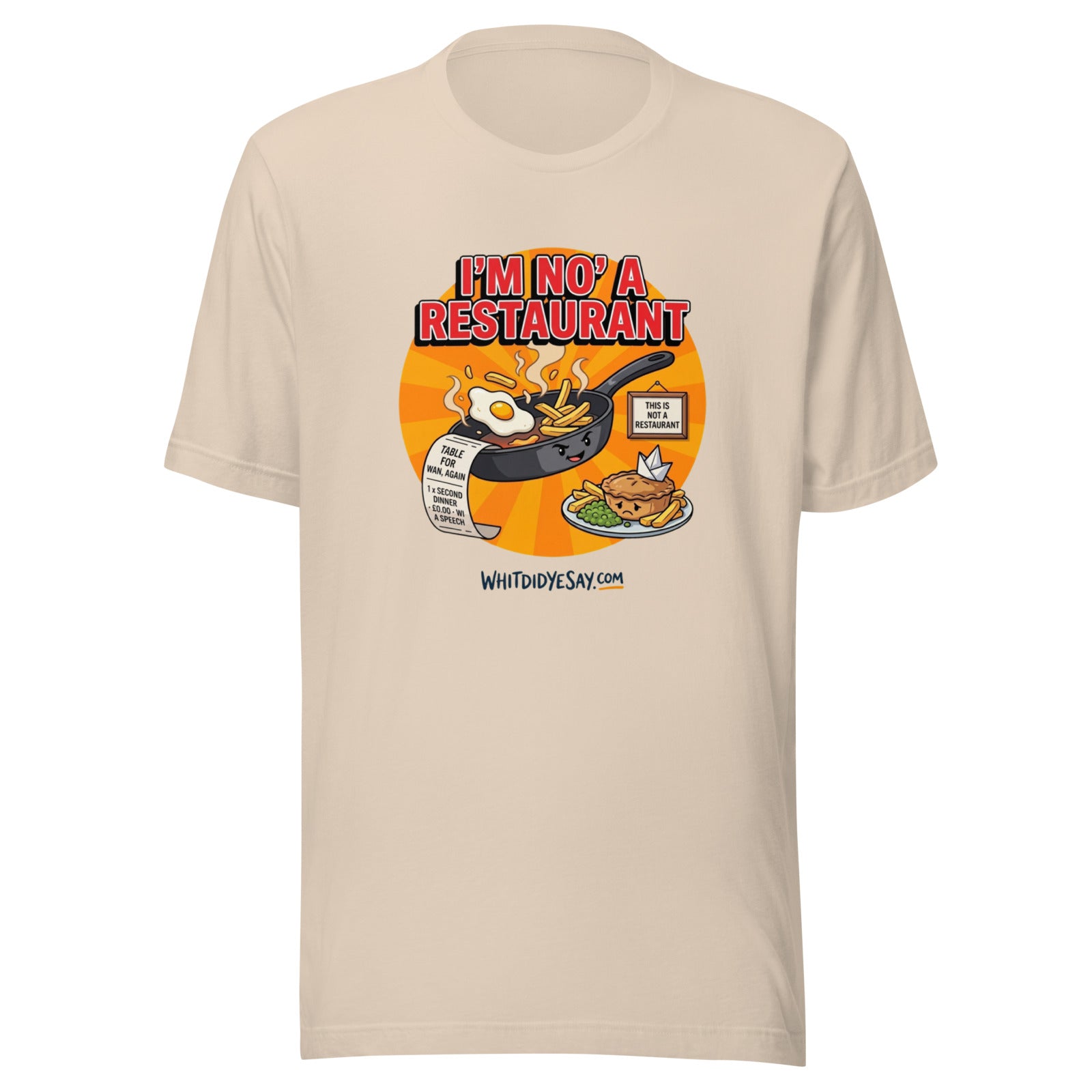 I'm No' a Restaurant - The Maw Tee | Soft Cream | Ghost