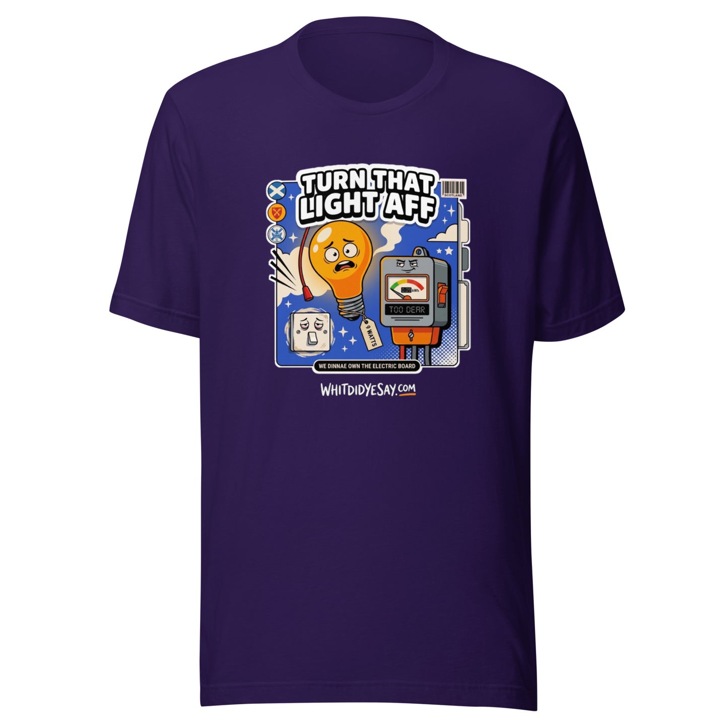 Turn That Light Aff - The Maw Tee | Team Purple | Ghost