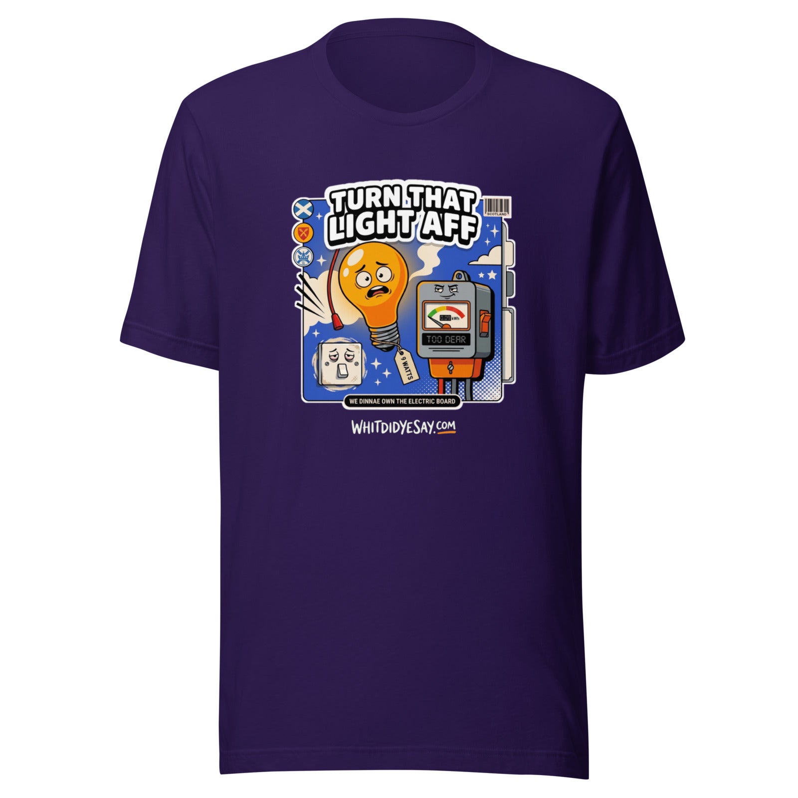 Turn That Light Aff - The Maw Tee | Team Purple | Ghost