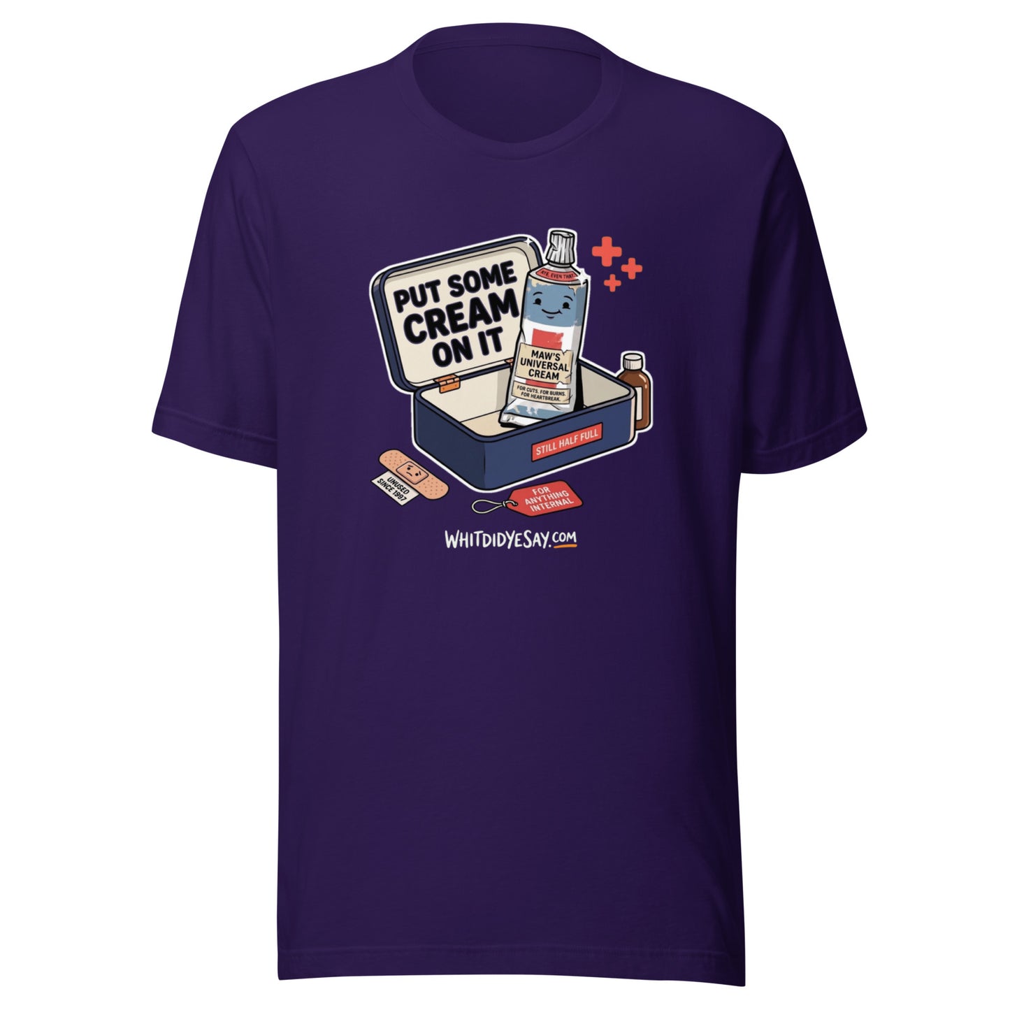 Put Some Cream on It - The Maw Tee | Team Purple | Ghost
