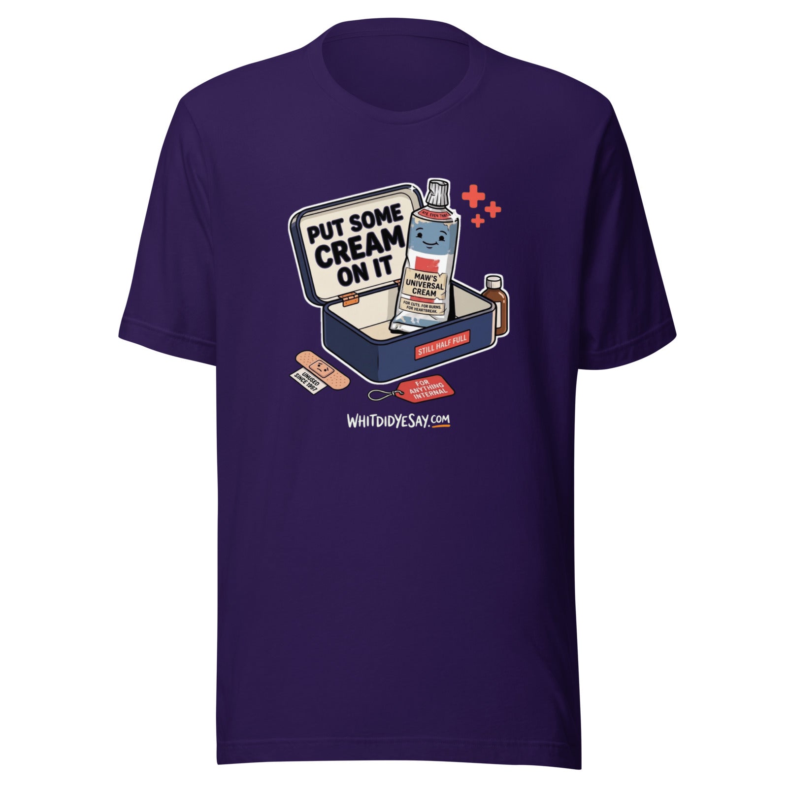 Put Some Cream on It - The Maw Tee | Team Purple | Ghost
